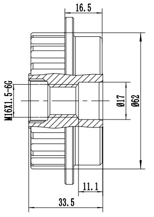 FYD50607 Overrunning Alternator Pulley